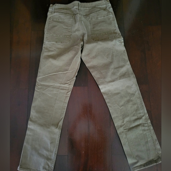 Weatherproof vintage pants in brown size 34x32 side pocket - Picture 2 of 5